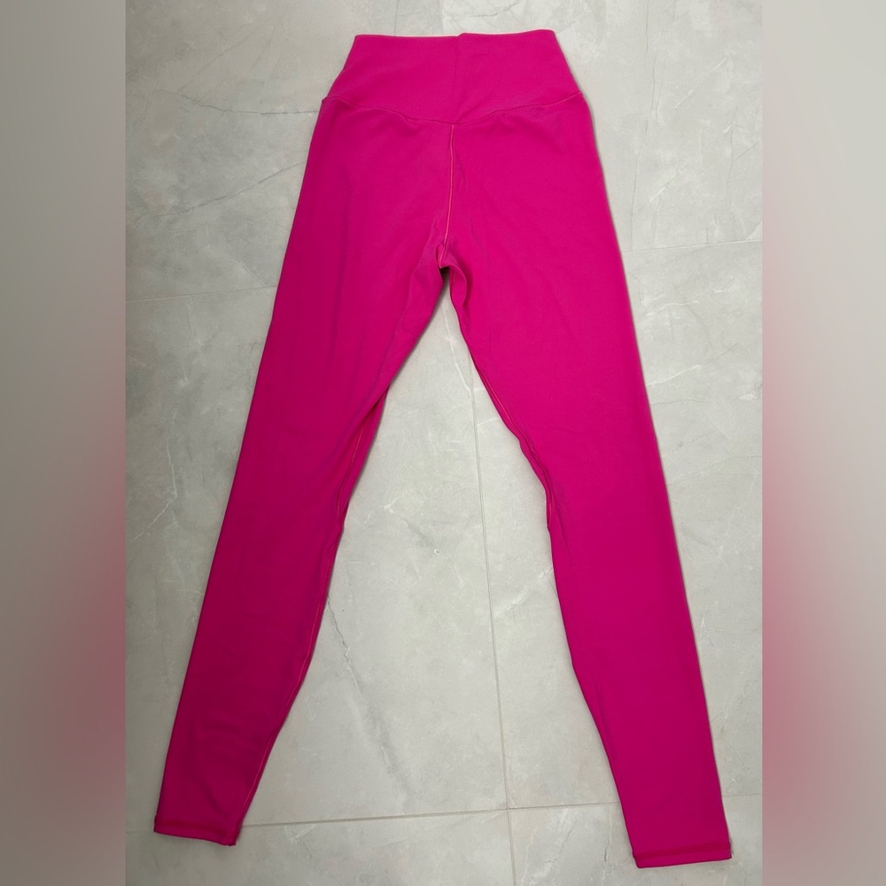 Neon Pink Sunzel Opaque Tights/Leggings